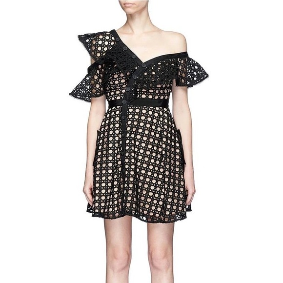 Self-portrait iconic cannage dress size8 - Picture 2 of 6